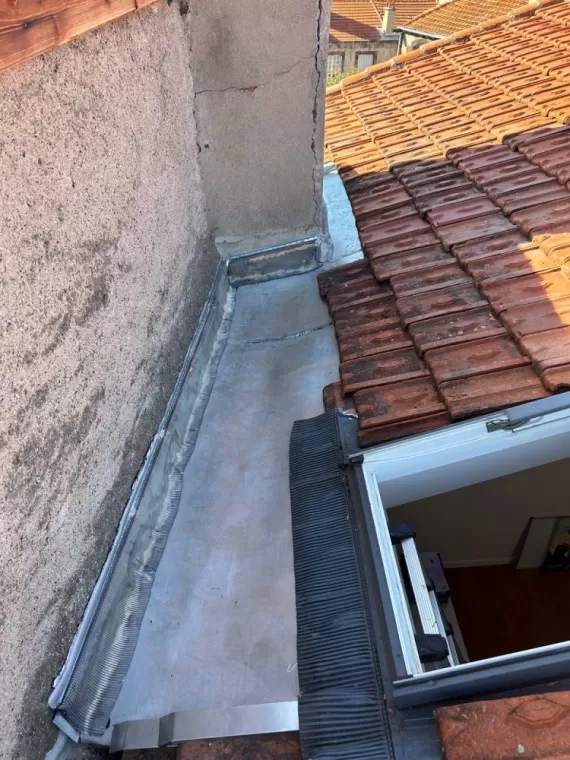 Abergement de cheminée à Riom.