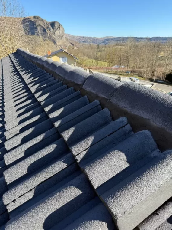 Rescellement béton chimique hydrofugé.