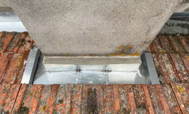 Nouvel abergement de cheminée à Chaptuzat.