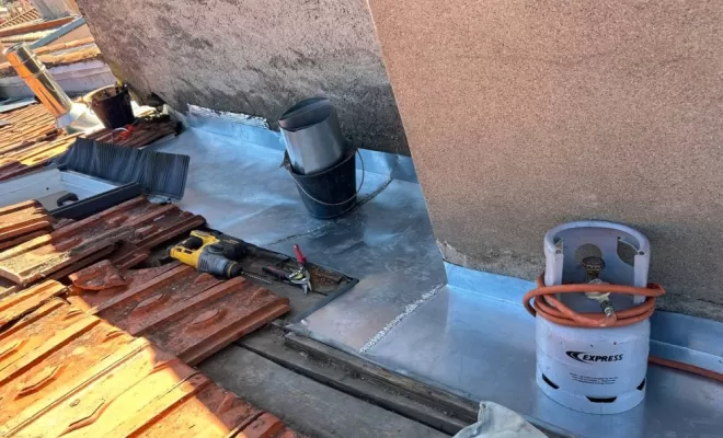 Abergement de cheminée à Riom.