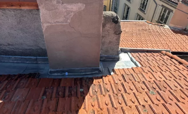 Abergement de cheminée à Riom.