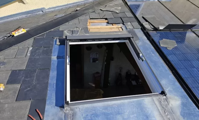 Abergement de Velux en zinc sur mesure à Neuvic.