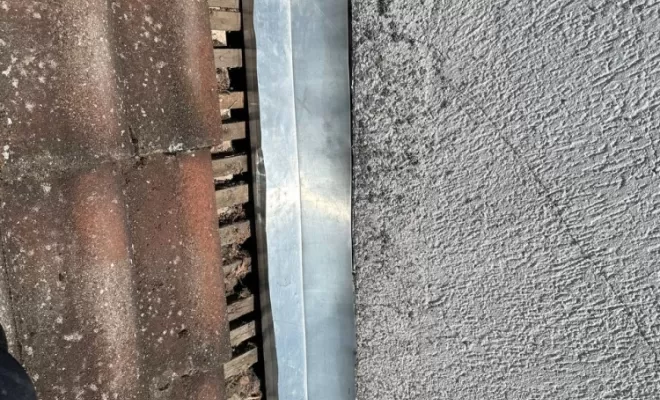 Abergement de cheminée en zinc sur mesure à Montuçon.
